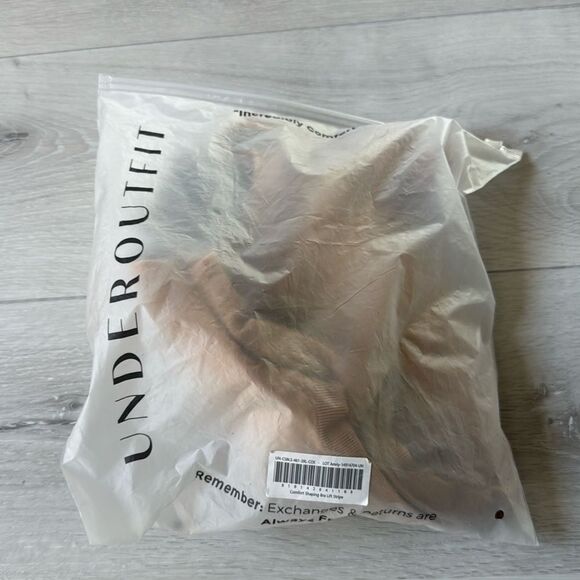 UNDEROUTFIT THE COMFORT SHAPING BRA LIFT STRIPE COFFEE 3XL NWT in packaging - Picture 4 of 6